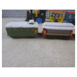 (BSB) Vintage Wind-Up Zig-Zag Train...