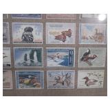 (A-4) Framed Collection of $1 to $5...