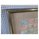 (A-4) Framed Collection of $1 to $5...