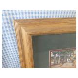 (A-4) Framed Jim Lamb "Hunter