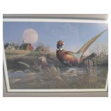 (A-4) Framed James A. Megar "Harves...