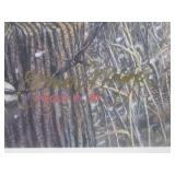 (A-4) Framed James A. Megar "Storm ...