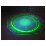 (FS) Vintage Etched Green Uranium G...