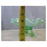 (FS) Antique Green Opalescent Green...