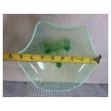 (FS) Antique Green Opalescent Green...