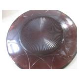 (A-3) Vintage Amethyst Glass Dishes...