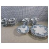 (BS) Vintage Melrose Semi Porcelain...