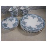 (BS) Vintage Melrose Semi Porcelain...