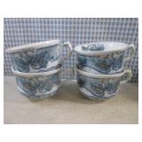 (BS) Vintage Melrose Semi Porcelain...