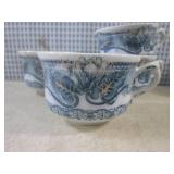 (BS) Vintage Melrose Semi Porcelain...