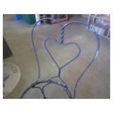 (EC1) Vintage Metal Ice Cream Parlo...