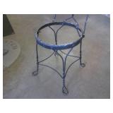 (EC1) Vintage Metal Ice Cream Parlo...