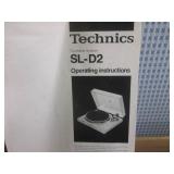 (A-3) Technics SL-D2 Turntable - Wa...