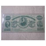 (CNTR) $100 Virginia Treasury Note ...