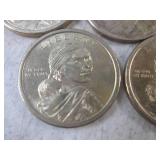 (FS) 5 No Date Sacagawea $1 Coins...