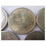(FS) 5 - 2001 D Sacagawea $1 Coins...