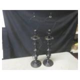 (CSB) Pair of Vintage Metal Table L...