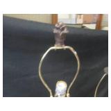 (EC1) 2 Vintage Table Lamps 36 1/2"...