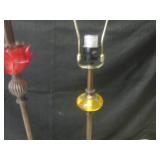 (EC1) 2 Vintage Table Lamps 36 1/2"...