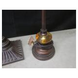 (EC1) 2 Vintage Table Lamps 36 1/2"...