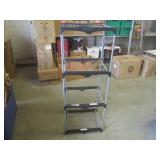 (BR1) Metal and Plastic Shelf 51 1/...
