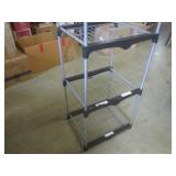 (BR1) Metal and Plastic Shelf 51 1/...