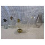 (EW4) Vintage Smaller Oil Lamps, La...