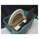 (F-1) Assorted Vintage Framed Print...