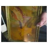 (F-1) Assorted Vintage Framed Print...