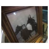 (F-1) Assorted Vintage Framed Print...