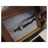 (F-1) Assorted Vintage Framed Print...