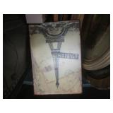 (F-1) Assorted Vintage Framed Print...