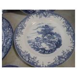 (BSB) Assorted Vintage Blue & White...