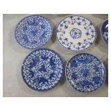 (BSB) Assorted Vintage Blue & White...