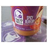 (C-2) 12 Jars of Taco Bell Spicy Be...