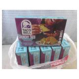 (B-1) 6 Boxes of Taco Bell Crunchy ...