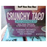 (B-1) 6 Boxes of Taco Bell Crunchy ...