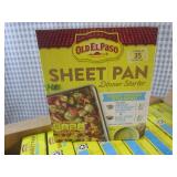(B-1) 10 Boxes of Old El Paso Sheet...