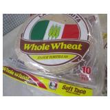 (B-1) 6 Packs of 10 Whole Wheat Flo...