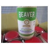 (B-2) 12 Jars of Beaver Cream Horse...