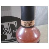 (B-2) 6 Bottles of Mr & Mrs T Peach...