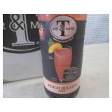 (B-2) 6 Bottles of Mr & Mrs T Peach...