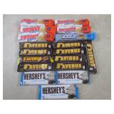 (B-1) Assorted Candy Bars Past Date...