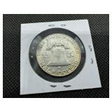 1959-D  Franklin Half Dollar - Marked AU When Purchased