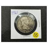 1961  Franklin Half Dollar