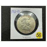 1963-D  Franklin Half Dollar
