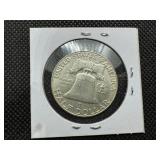 1963-D  Franklin Half Dollar - Marked AU When Purchased