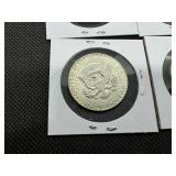 Four 40% Silver BU Kennedy Half Dollars