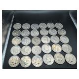 30 Bicentennial Kennedy Half Dollars