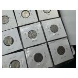 18 Different Year and Mint Mercury Dimes